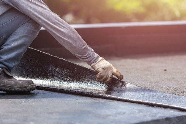 Professional Crawl Space Encapsulation technician working in Covington, VA